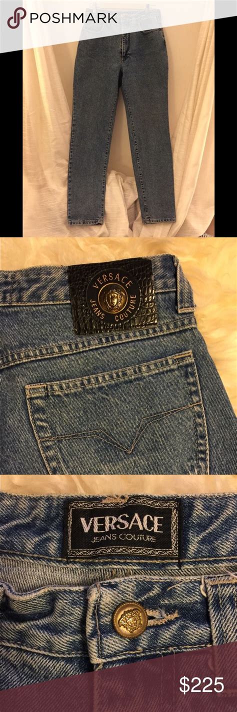 vintage versace mom jeans|vintage Versace Jeans women.